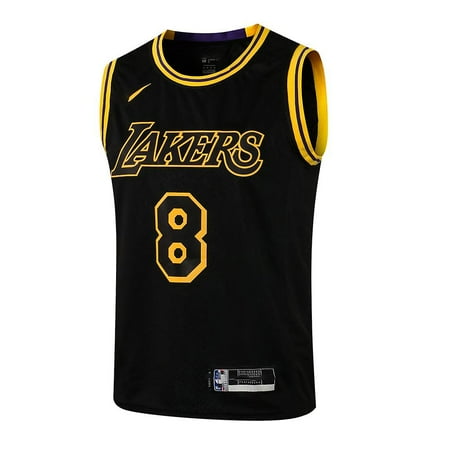L035 Nba Lakers Round Neck Black Kobe Front No.8 Back No.24 Sleeveless Undershirt Jersey Adult Basketball Uniform Set Walmart