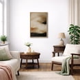 thumbnail image 3 of Framed Canvas Print Beige Black Abstract Wall Art Neutral Modern Decorative for Living Room Bedroom - 16"x24" NATURAL, 3 of 8
