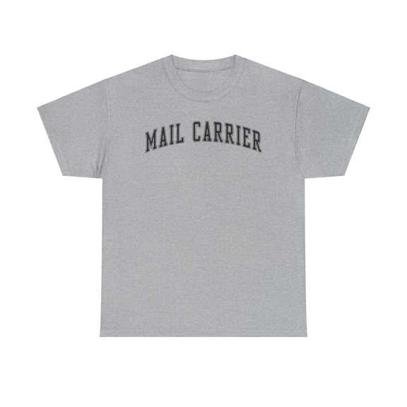 Mail Carrier Shirt Gifts Tshirt Crew Neck Short Sleeve
