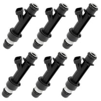 Fuel Injectors Kits 25313185 SCITOO 4 Holes OEM Fuel Injector fit for 02 03 04 for Chevrolet Trailblazer EXT,04 for Buick Rainier for GMC Envoy XUV Injector, Set of 6