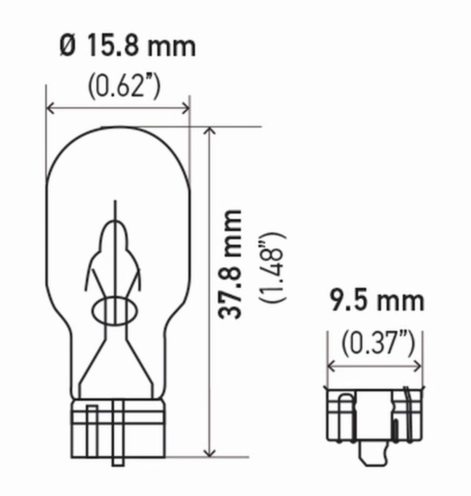 Hella 921Sb Hella Turn Signal Light Bulb 921Sb