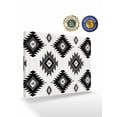 thumbnail image 2 of Black Aztec Wall Art for Living Room,Canvas Picture Wall Decor for Bathroom Bedroom,Ethnic Southwest Boho Farmhouse Aesthetic Painting Artwork for Office Kitchen Hallway Dining Room Decor 24"x32", 2 of 8