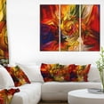 thumbnail image 2 of Impression sur toile « Illusions Of Stained Glass » Design Art, 2 of 2