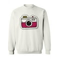 thumbnail image 2 of Camera Icon Design. Sweatshirt Women - Women Sweatshirt, White, 4XL, 2 of 4