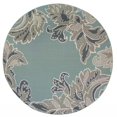 thumbnail image 1 of Trans-Ocean Importe RVID8764803 Tapis d'Intérieur et d'Extérieur de 7 Pi. 10 Po Liora Manne Ronde Riviera - Cool, 1 of 1