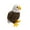 Bald Eagle-9.8in, variant on Realistic Bald Eagle Plush Toy - Lifelike Stuffed Animal Doll Zoo Animal Souvenir Gift Decor - 9.8''