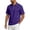 Dark Purple, variant on OIOLOYJM Mens Polo Shirts Raglan Short-Sleeve Relaxed Fit Casual Quick Dry Cotton Linen Golf Shirts Basic Work Workout Collared Tops Light pink XL