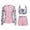 #01-Pink, variant on Bathing Suit for Girls, Bathing Suits for Upf 50+ Rash Guard for Girls Quick Dry Girls Tankini Swimsuit Floral for Swimming Beach Pool Playwear
