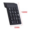 thumbnail image 3 of numérico inalámbrico portátil numérico Extensiones de teclas delgadas en apariencia de U Contabilidad financiera para shamjiam Teclado numérico inalámbrico, 3 of 9