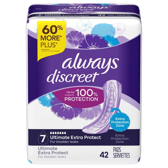 Toallas Always Discreet Ultimate Extra Protect 42 unidades