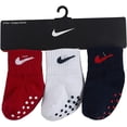 thumbnail image 2 of NIKE NO-SLIPToddler Gripper Ankle Socks (3 Pairs) 12-24 Months, 2 of 2