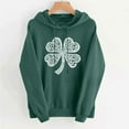 thumbnail image 6 of Craaazy Womens Long Sleeve St Patricks Day Hooded Shirts Pullover Tops with Pockets and Drawsrting, 6 of 6