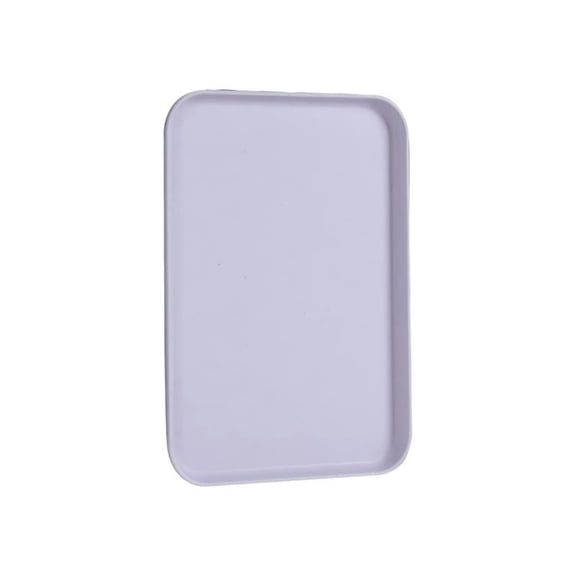 Hgtduk PurpIe Plastic Serving Tray Large Size