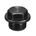 thumbnail image 1 of Unique Bargains Outer Hex Head Socket Pipe Fitting Plug M24x2 Male Thread Carbon Steel, 1 of 4