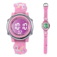 thumbnail image 1 of Reloj Niña Digital Luminoso 3d Pony Unicornio Impermeable Correa Rosado, 1 of 5