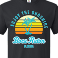 thumbnail image 4 of Inktastic Summer Enjoy the Sunshine Boca Raton Florida in Blue T-Shirt, 4 of 5