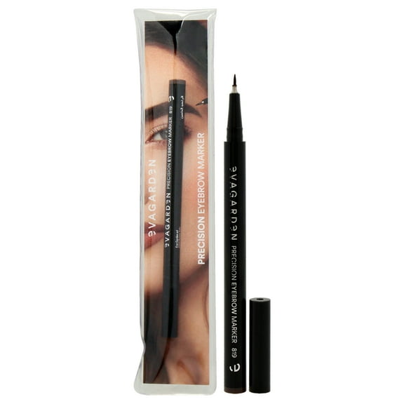 Evagarden Precision Eyebrow Marker - 819 Dark , 0.02 oz Eyebrow Pencil