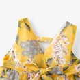thumbnail image 3 of PatPat Girls Summer Dress Toddler Girl Floral Dresses Chiffon Layered Princess Sundress, Yellow,3 Years, 3 of 7