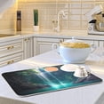 thumbnail image 6 of Waterfall Dish Drying Mat, Absorbent Microfiber Pad Protector For Kitchen Counter Top Mat Dish Drainboard 16x18in Home Decor, 6 of 7