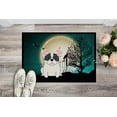 thumbnail image 2 of Carolines Treasures BB2201JMAT Halloween Scary French Bulldog Piebald Indoor or Outdoor Mat, 24 x 0.25 x 36 in., 2 of 4