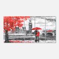 thumbnail image 2 of Design Art - Couples Walking in Paris, 2 of 3