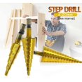 thumbnail image 5 of Set Of 3 Staggered Countersink Drill Bit, Hss Stainless Steel, Triangle, 5 of 5