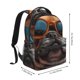 thumbnail image 2 of Disketp French Bulldog In Sunglasses Mochila Estampada para Hombre y Mujer – Mochila Ligera Clásica con Múltiples Bolsillos para Universidad, Trabajo y Viajes-One Size, 2 of 5