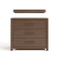 thumbnail image 3 of Art of Nursery by Storkcraft Malta 3 Drawer Chest with Removable Changing Topper - Hazelnut, 3 of 12