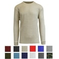 thumbnail image 2 of Mens Long Sleeve Crew Neck Thermal Shirts, 2 of 11