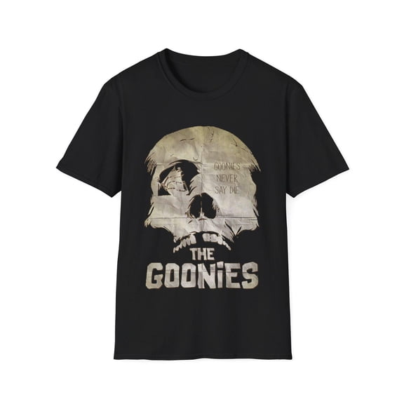 The Goonies Unisex Soft T-Shirt, Retro 80s Treasure Hunt Adventure Movie Graphic Tee