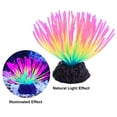thumbnail image 5 of Unique Bargains Soft Silicone Glowing Aquarium Anemone Aquatic Artificial Coral for Fish Tank Decoration Multicolor 12x12x7.5cm, 5 of 7