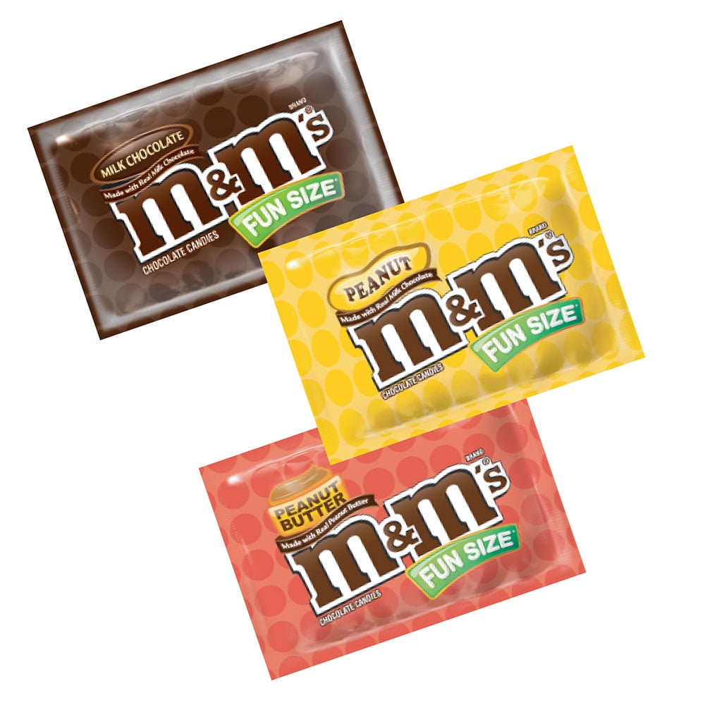 M & M Chocolate Candies, Fun Size, Variety Mix