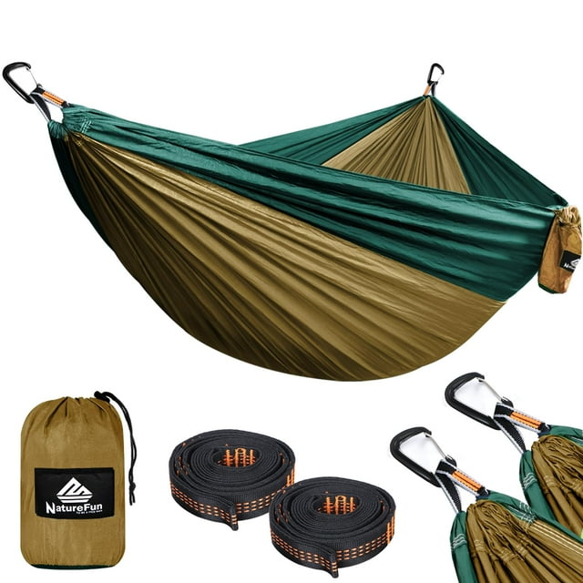 Hamaca NATUREFUN Ultra Ligera para Camping y Viajes - Capacidad 300 kg