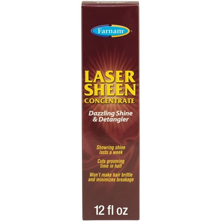 UPC: 0086621459120 | Farnam Laser Sheen Dazzling Shine & Detangler Concentrate 12 Ounces