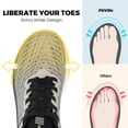 thumbnail image 5 of FitVille Men's Slip-On Walking Shoes Wide Thick Sole Comfort Shoes For Foot Pain Relief with Arch Support, 5 of 6
