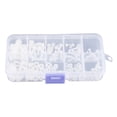 thumbnail image 1 of 4 Sizes Screws  Nuts, With Box Screws Assortment Set, Rust Resistant Screws Set In Box Electrical And Mechanical Hardware For Drywall Sheetrock, 1 of 8