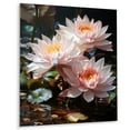 thumbnail image 2 of Designart "Serenity of the Egyptian Lotus II" Floral Metal Wall Art Prints, 2 of 5
