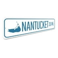 thumbnail image 3 of Nantucket Mileage Novelty Decor, Metal Wall Sign - 4x18 Inches, 3 of 4