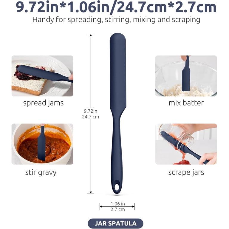 Jar Spatula, Flexible Silicone Spreader for Peanut Butter & Sourdough photo 2