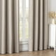thumbnail image 1 of Juego de cortinas opacas IGEMAEVE, 213 cm de longitud, 2 paneles, lino, 1 of 8