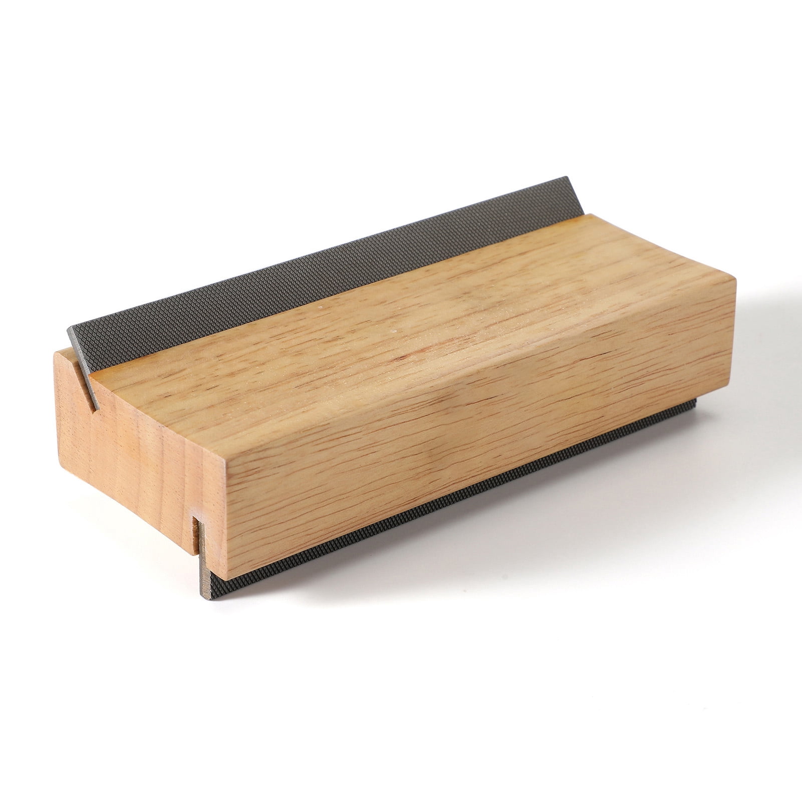 fret files Fret Muspor Guitar Fret End Dressing File Olive Wood 35/90 Degree Luthier File Tool Guitar Bass Fret End Dressing for Rounding Shaping and Deburring Frets Sprouts Guitar Fret