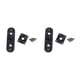 thumbnail image 2 of Sonducket Pack of 2 Acoustic Guitar Bass Plate Accessories Portable Professional with Components Mounting Plates Control String Instrument Perla Negra 2piezas, 2 of 6