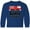 Royal Blue, variant on Inktastic Little Firefighter Fire Engine Long Sleeve Youth T-Shirt
