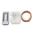 thumbnail image 5 of Luces de hadas, 3M 30 LED de cobre blanco con pilas Luces de cadena con 8 modos, IP65 Luces de hadas a prueba de agua Decoración interior / exterior para dormitorio Navidad Boda Fiesta Hogar 2PCS oso de fresa Electrónica, 5 of 5