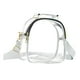 thumbnail image 5 of Bolso bandolera transparente para mujer, bolso de hombro de gran capacidad, multiusos, para cosméticos, para exteriores, regalo para gimnasio, cuidado Gris, 5 of 8