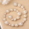 thumbnail image 3 of 10Pcs High Quality Ornaments DIY Shirt Buttons Sewing Accessories Pearl Clothing Buttons Needlework GOLD 25MM, 3 of 8