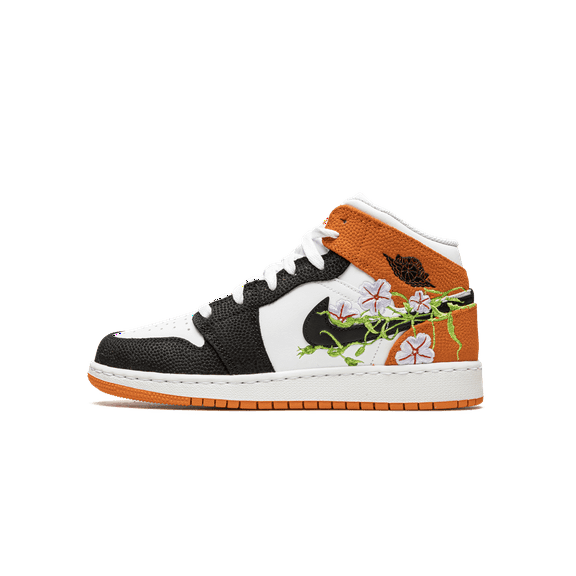 JORDAN GRADE SCHOOL Air Jordan 1 Mid GS "Basketball Blossom" DQ8390 100 DQ8390 100 from Stadium Goods