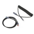thumbnail image 5 of Cable de teclado USB a tipo C de 9,8 pies como máximo, conector de aviación de 4 pines, cable de teclado en espiral con autobloqueo para juegos de extensión, 5 of 5