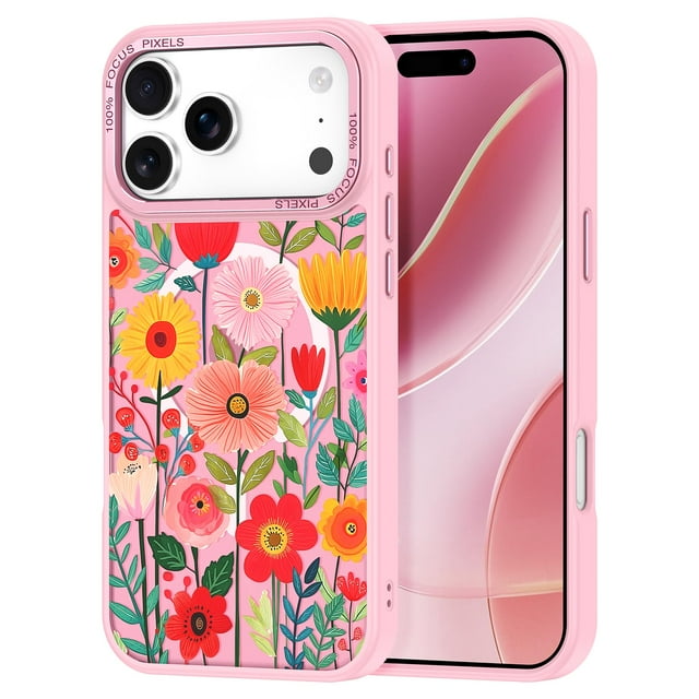 Funda Casehas para iPhone 17 Pro Max 6.9" Magnética Rosa