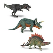 NKOK WowWorld Medium Poseable Dinosaurs 3-pack